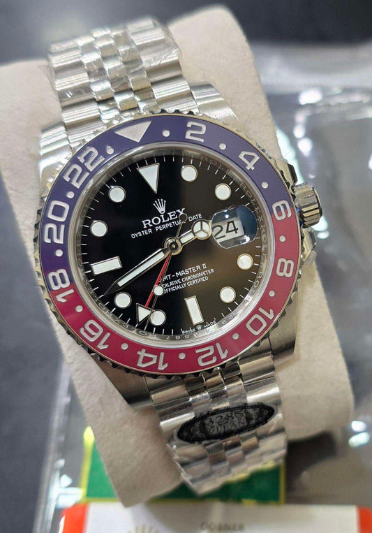Clean GMT-MASTER II PEPSI JUBILEE CERAMIC BEZEL 41MM