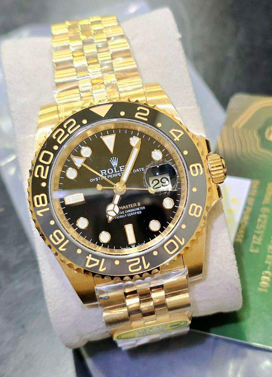 Clean GMT-MASTER II YELLOW GOLD  JUBILEE 41MM