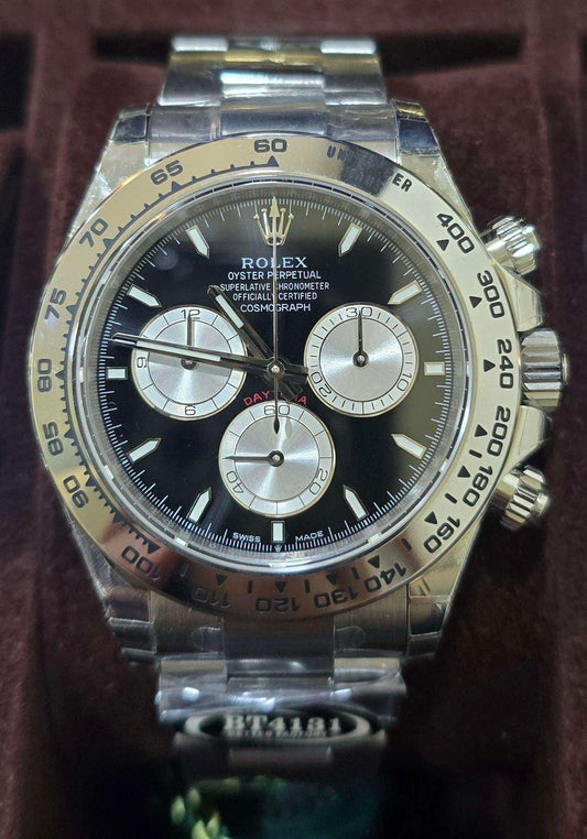 Clean Rolex Daytona Bright Black 40mm