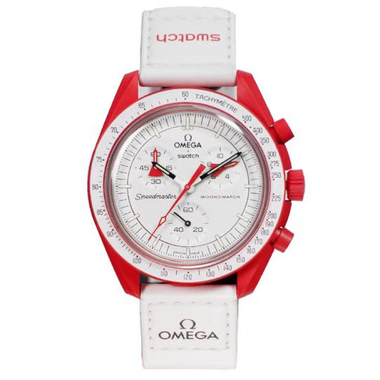 Swatch X Omega Bioceramic Moonswatch Mission To Mars