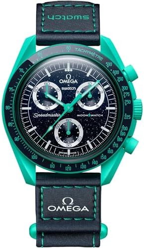Swatch X Omega Bioceramic Moonswatch Mission On Earth Polar Light