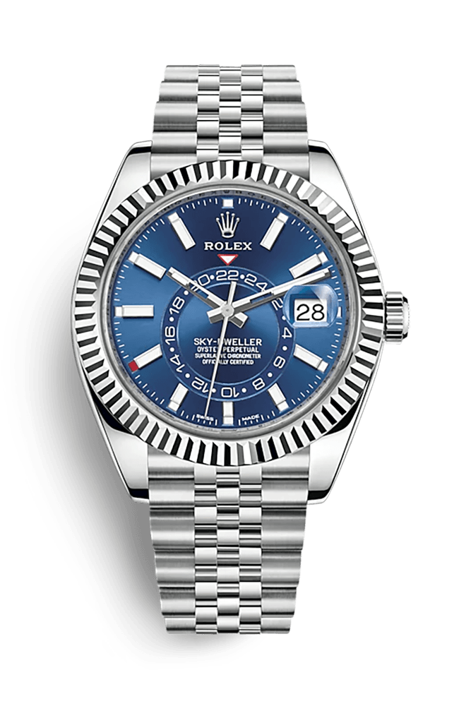 Rolex Sky-Dweller Blue Dial Jubilee