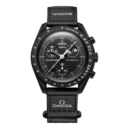 Swatch X Omega Bioceramic Moonswatch Mission To Moon New Moon