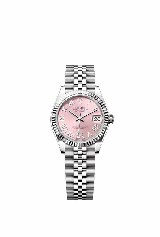 Rolex Datejust 31mm Pink Roman Jubilee Diamonds