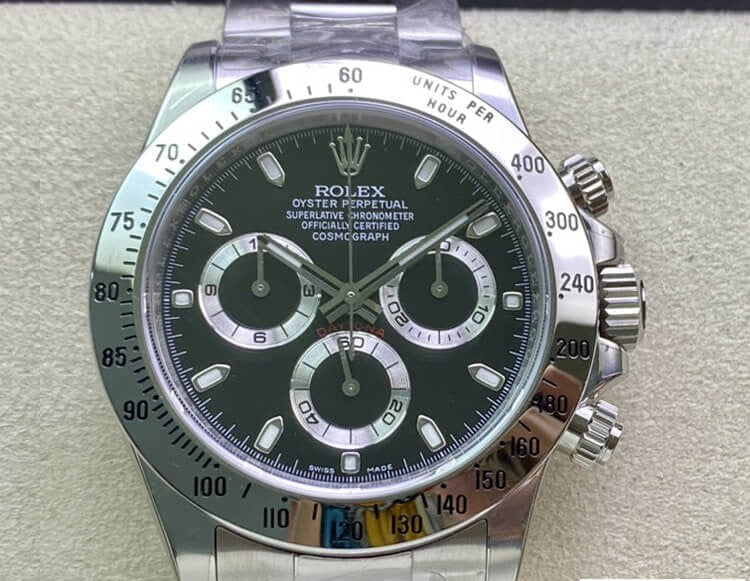 Rolex Daytona Steel Black Dial