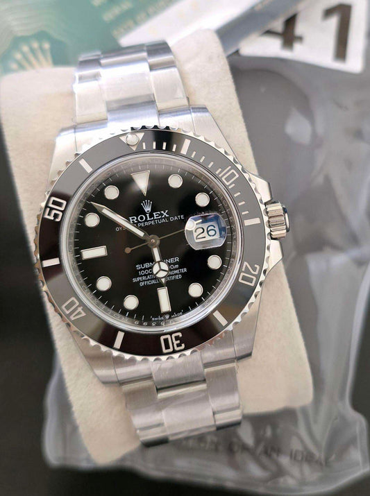 Clean Submariner Steel Black Dial&nbsp; Ceramic Bezel 41mm