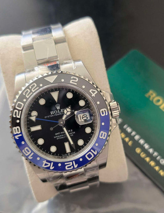 Clean GMT-MASTER II BATMAN OYSTER CERAMIC BEZEL 41MM
