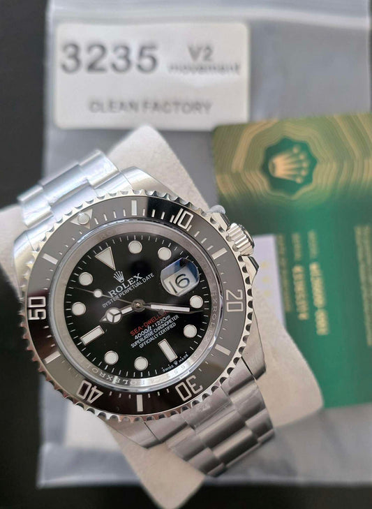 Clean Rolex Sea-Dweller Deep Sea Black Ceramic 43,5mm 2021