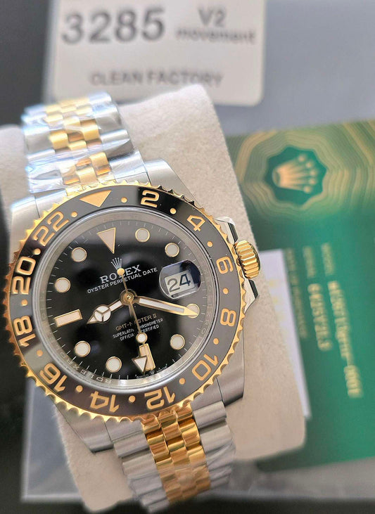 Clean GMT-MASTER II 2TONE YELLOW GOLD JUBILEE 41MM