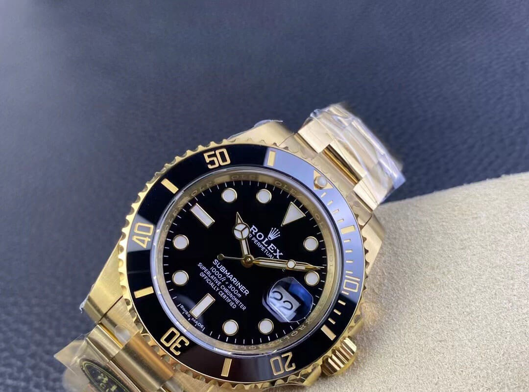 Rolex Submariner Date Yellow Gold Black Dial Ceramic Bezel