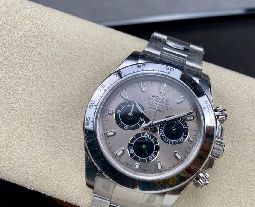 Rolex Daytona Silver Ghost Dial 40mm