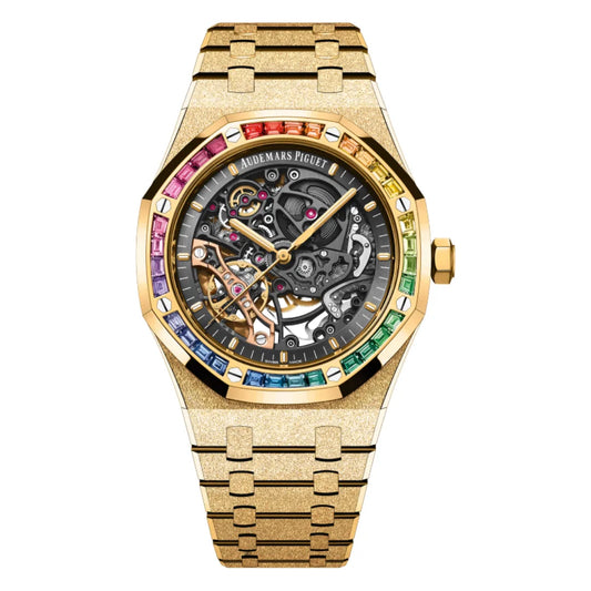 Audemars Piguet Royal Oak Frosted Gold Double Balance Wheel