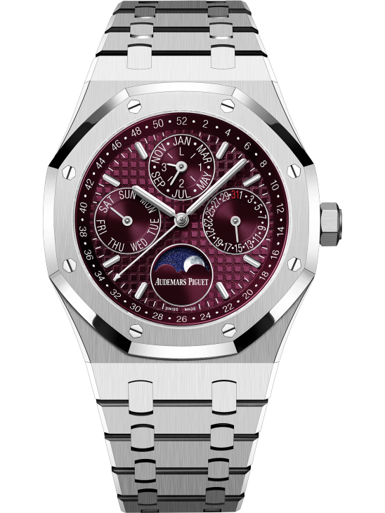 Audemars Piguet Royal Oak Chronografh Watch Purple Dial 41mm