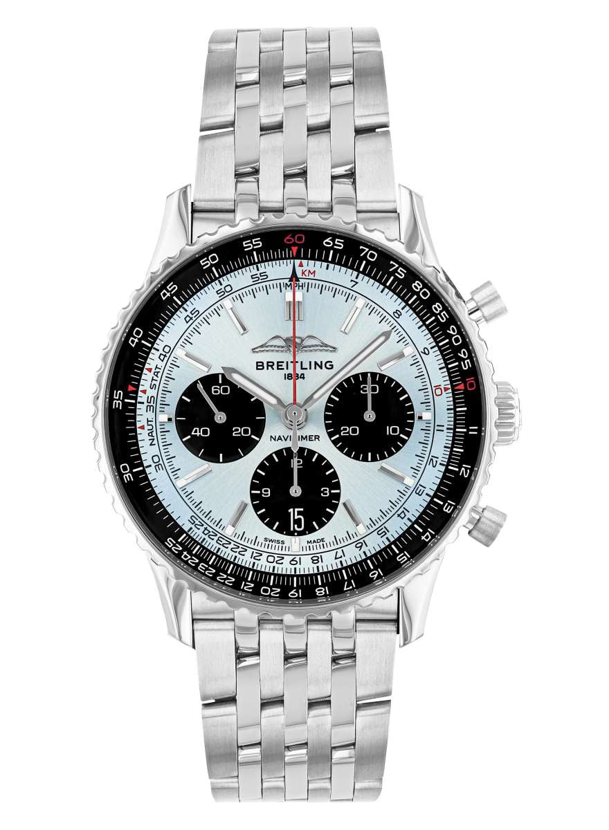 Breitling Navitimer Date Chronograph Light Blue Dial 43mm
