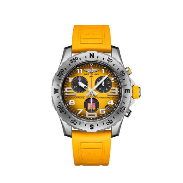 Endurance Pro Chronografh Super Quartz 44mm IronMan Yellow