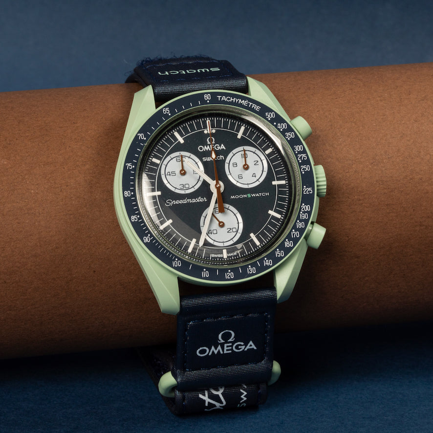 Swatch X Omega Bioceramic Moonswatch Mission On Earth