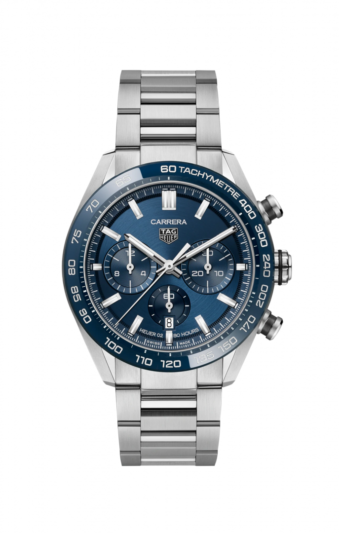 Carrera Watch
Chronograph 44 mm Blue Dial