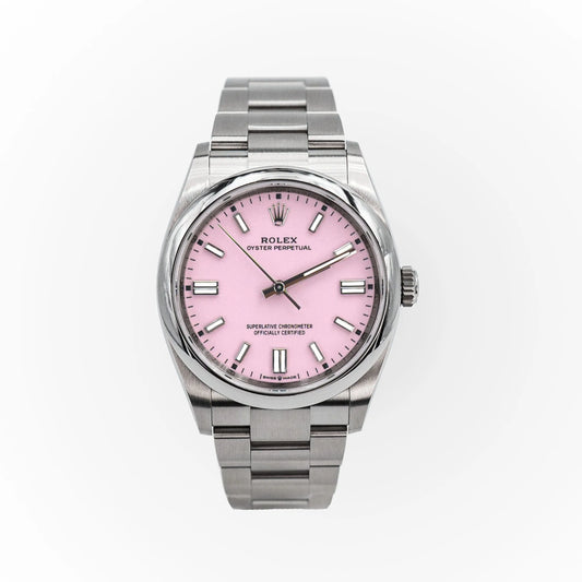 Rolex Oyster Perpetual 36mm Pink Dial